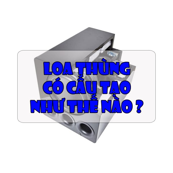 Loa thùng có cấu tạo như thế nào ?