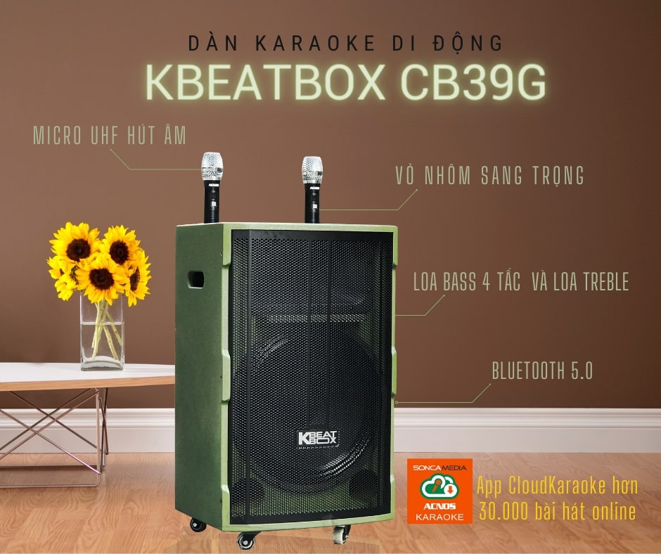 Loa karaoke di động CG39G