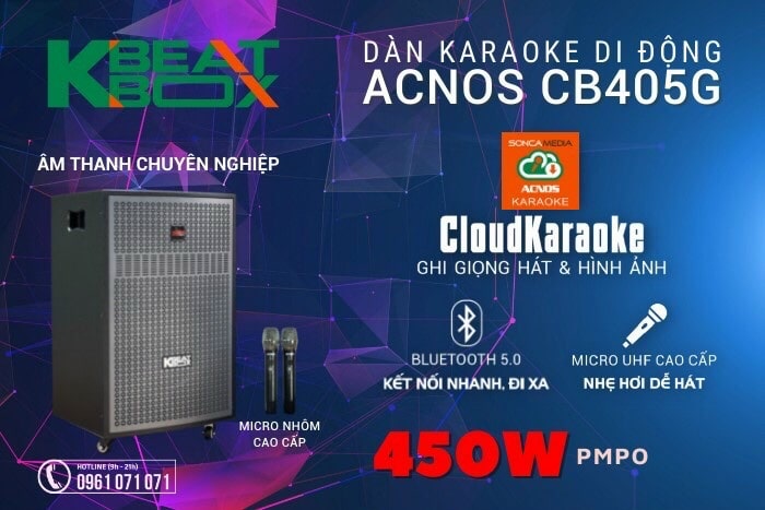 loa karaoke CB450G giá rẻ