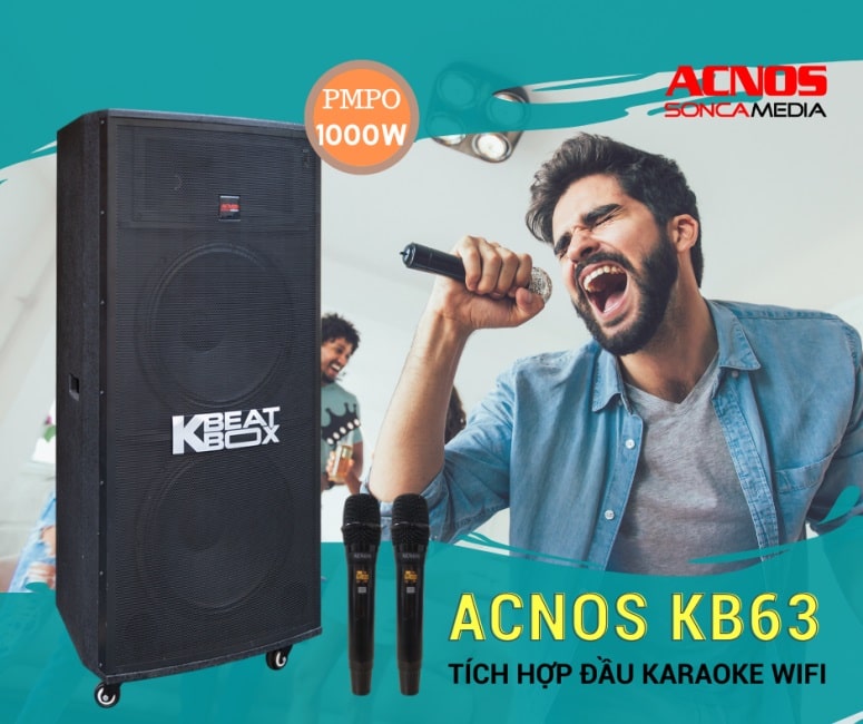 Loa karaoke ACNOS KB63