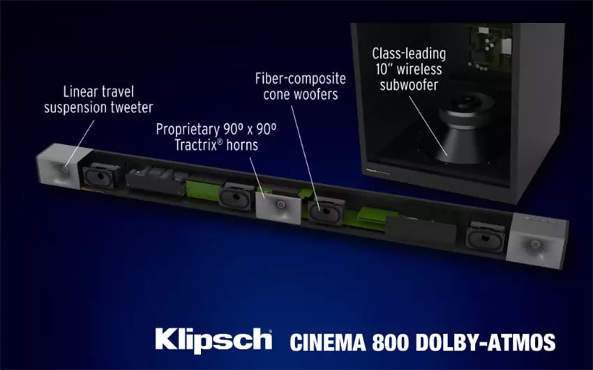 Loa soundbar Klipsch Cinema 800