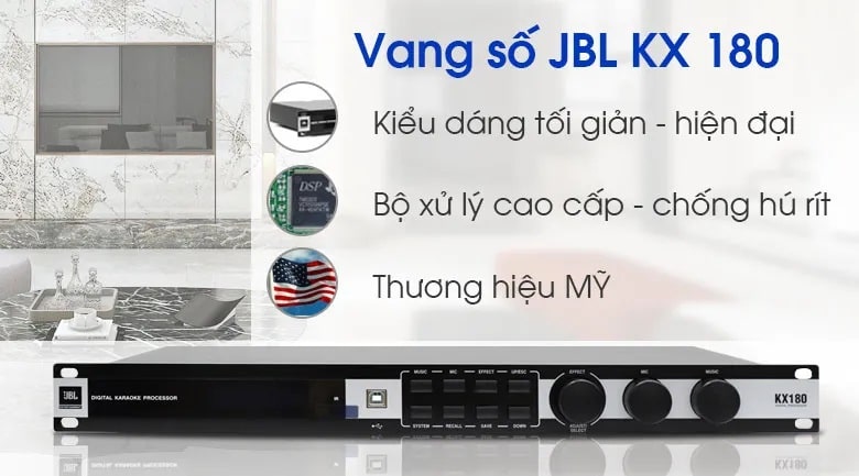 Bộ vang số karaoke JBL KX180
