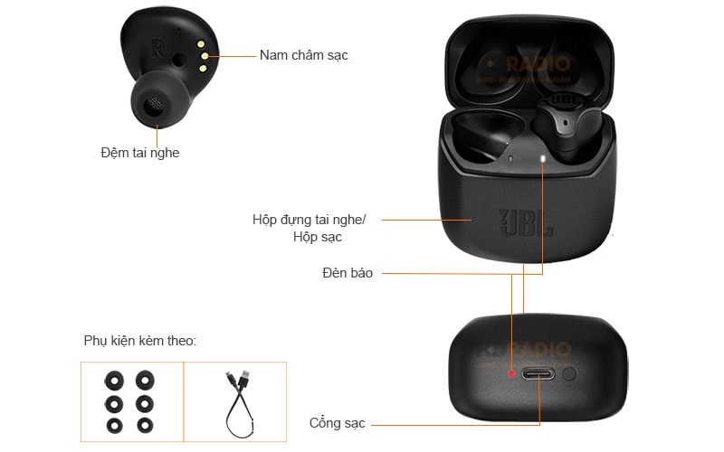Tai nghe True Wireless JBL Club Pro+ TWS