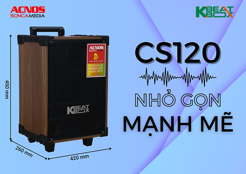 Loa Acnos CS120 chất lượng 