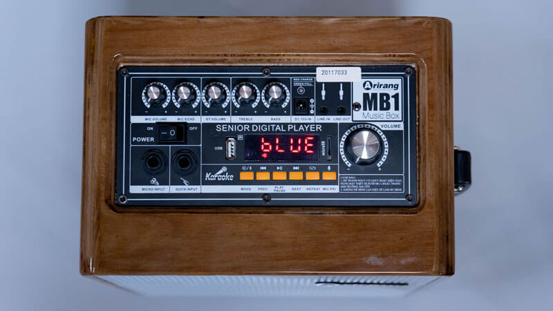 Nút điều chỉnh loa kéo di động Arirang MB1