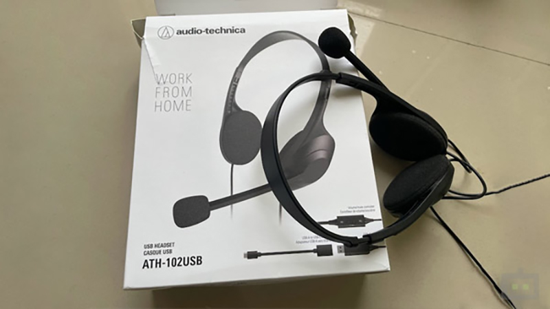null Audio Technica ATH-102USB nhẹ và êm ái không đau mỏi