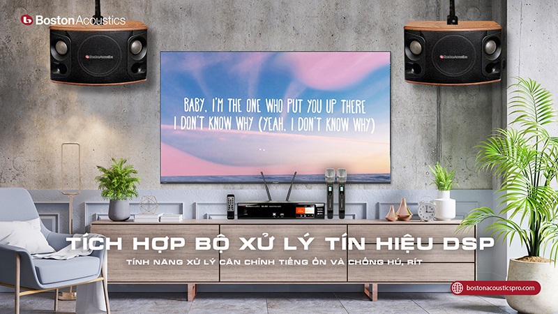 Amply Boston Acoustics BA400 tính năng