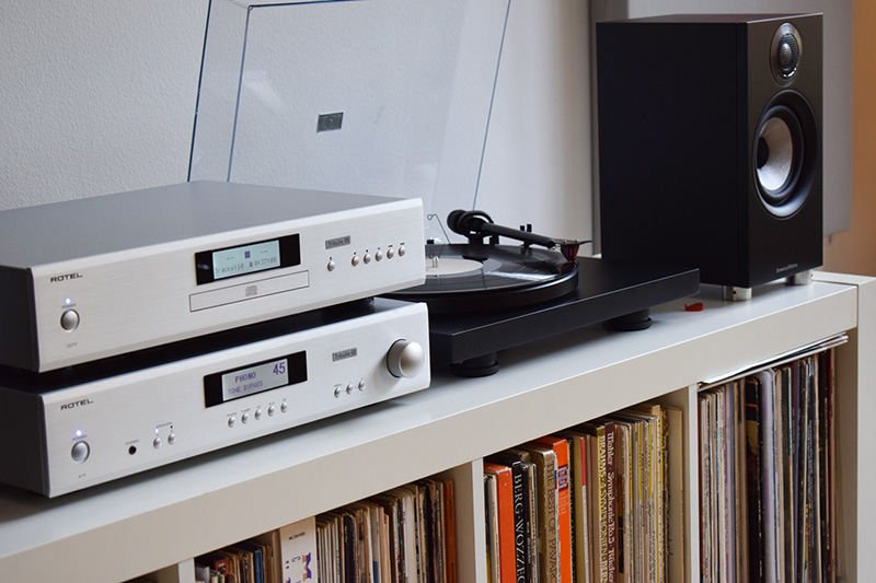 Dàn nghe nhạc N03 (KEF Q350 + Rotel A11) cao cấp