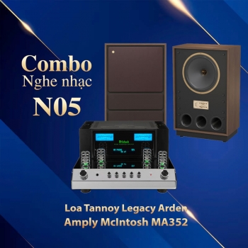Dàn nghe nhạc N05 (Tannoy Legacy Arden + McIntosh MA352)
