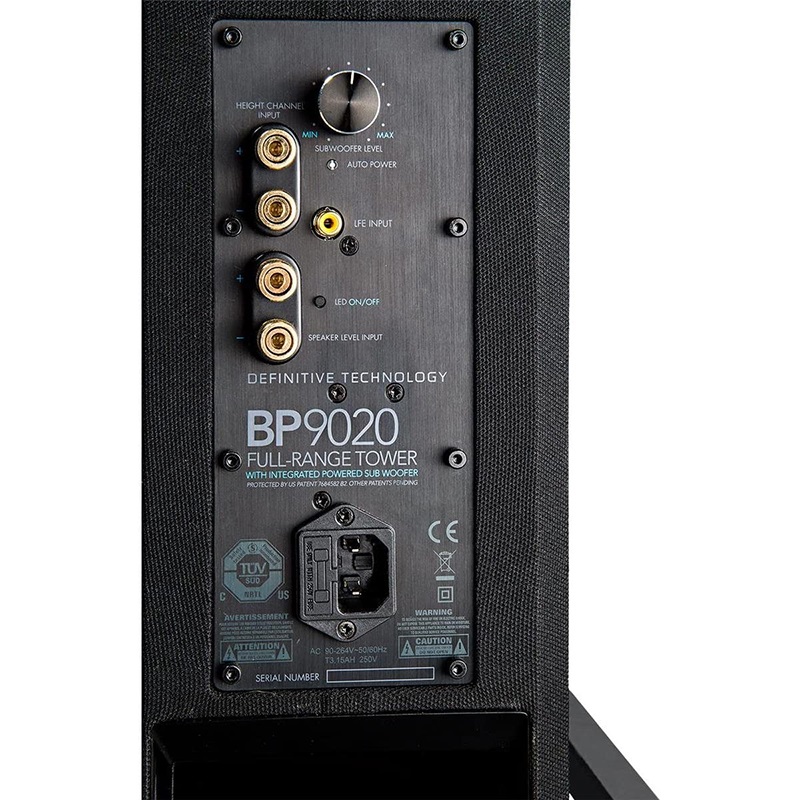 kết nối của  Loa Definitive Technology BP9020