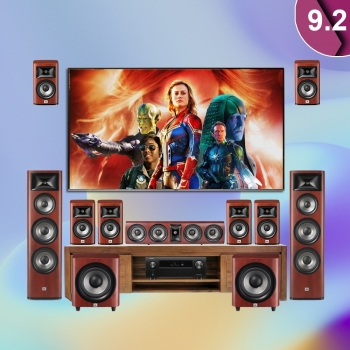Dàn âm thanh xem phim 9.2 JBL, Denon LA319
