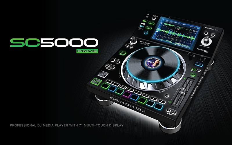 Bàn DJ Denon SC5000 Prime chính hãng