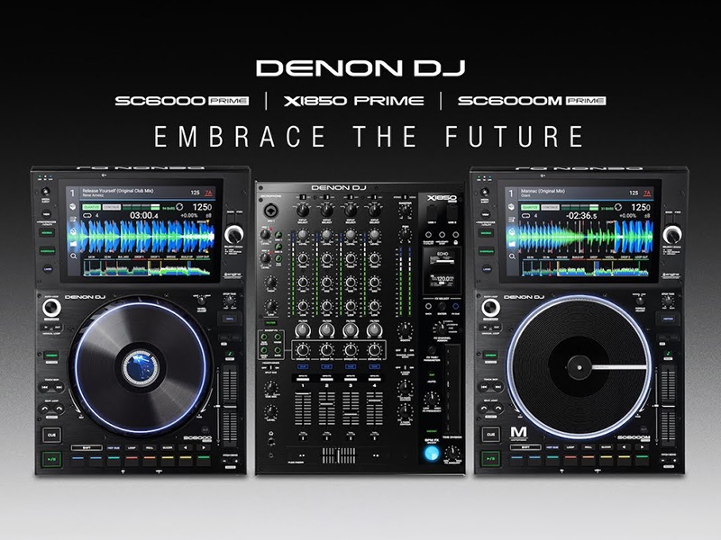 Bàn DJ Denon SC6000 Prime chính hãng