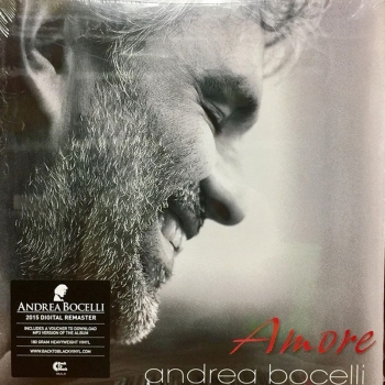 Đĩa than tiếng anh Andrea Bocelli - Amore