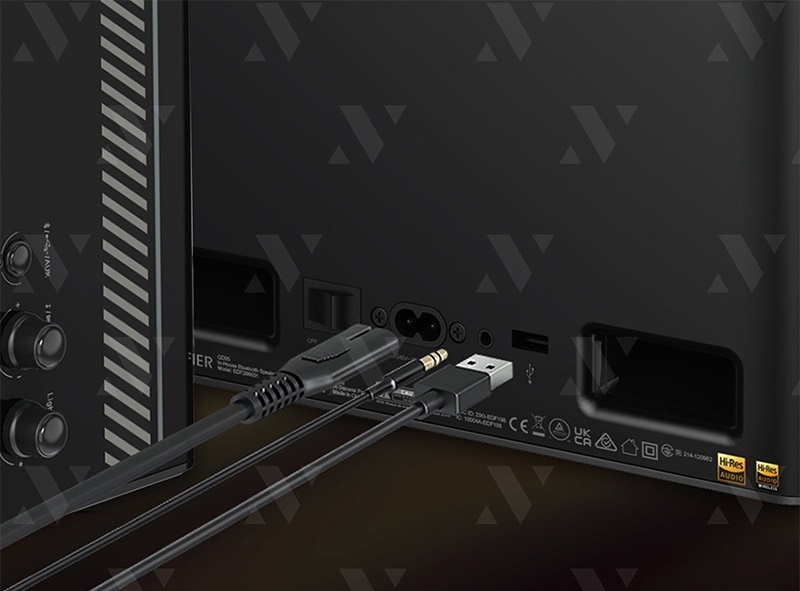 kết nối của Loa Edifier QD35