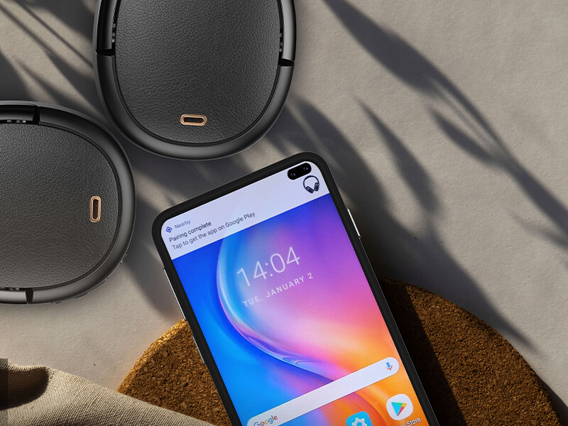 Tai nghe Edifier WH950NB điều khiển