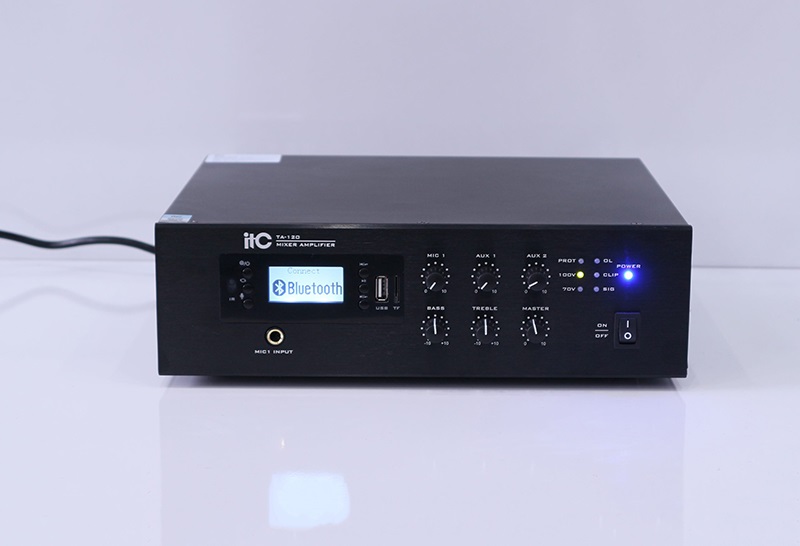 null Amply ITC TA120 là amply tích hợp mixer