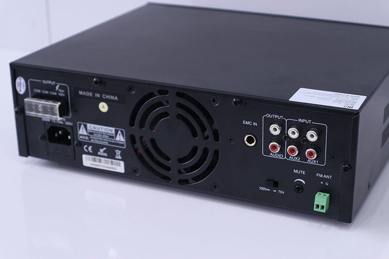 null Amply ITC TA120 dễ dàng ghép nối với các thiết bị khác