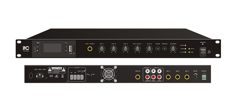 null thiết kế của Amply ITC TD-120B