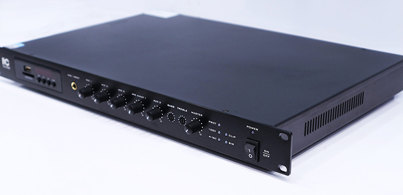 null Amply ITC TD-60B được dùng nhiều ở các hội trường, quán cafe