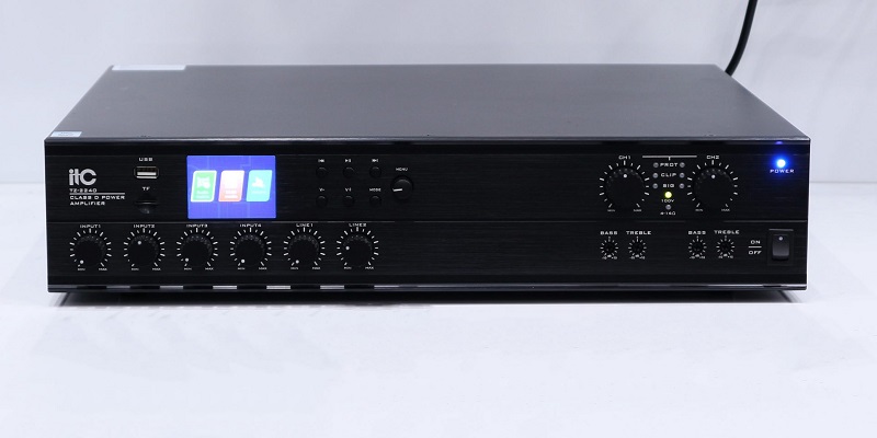 null thiết kế của amply ITC TZ-2240