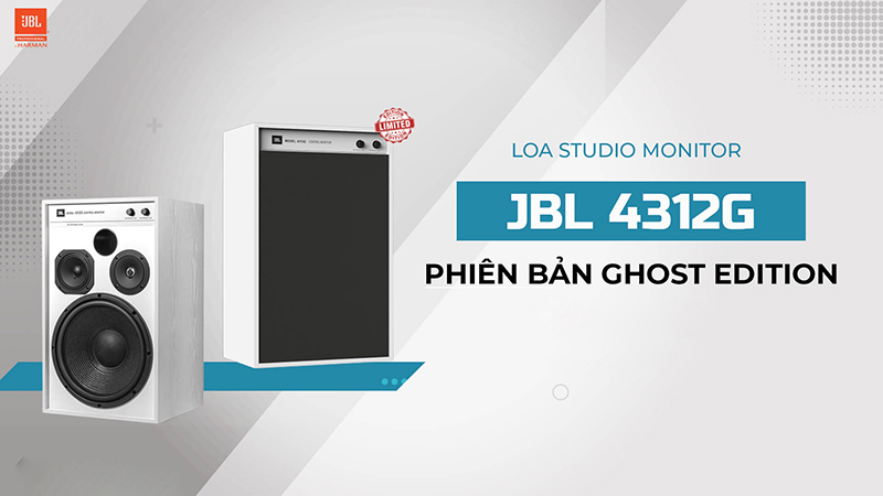 Loa JBL 4312G Ghost Edition đặc điểm nổi bật