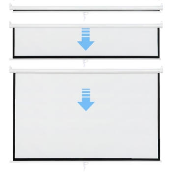 Màn chiếu treo kéo tay Dalite (tỉ lệ 1:1)