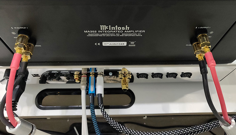 null kết nối của Amply McIntosh MA352