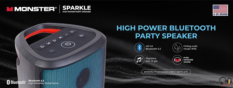 chất âm của Loa Monster Sparkle