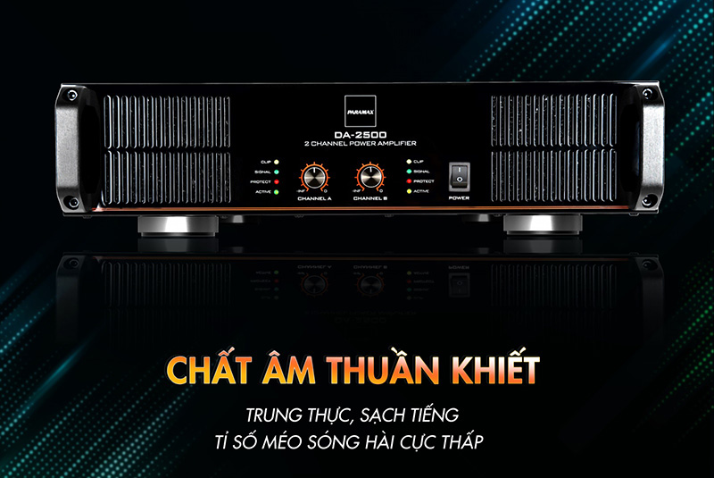 null chất âm của Amply Paramax DA2500