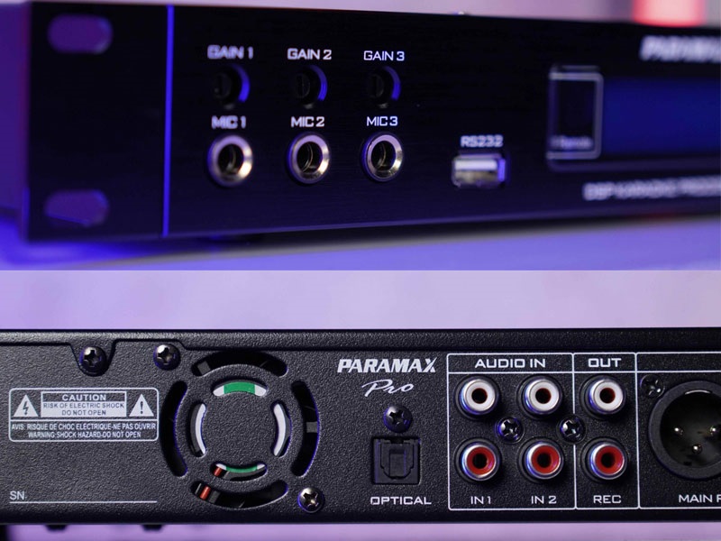 Vang số Paramax MX-220 thiết kế hiện đại