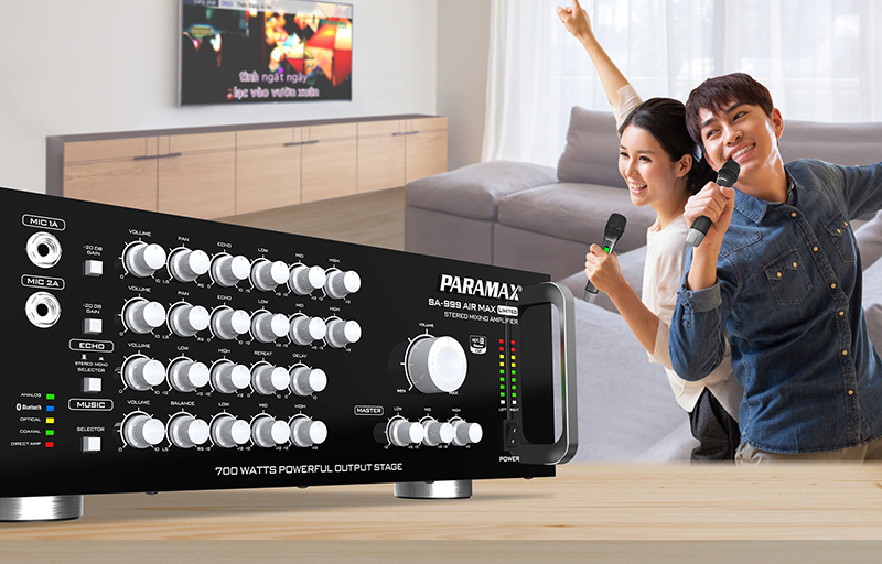 null cấu hình của Amply Paramax SA-999 Air Max Limited