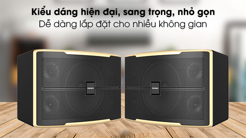 Thiết kế của loa karaoke Paramax Z-1500 