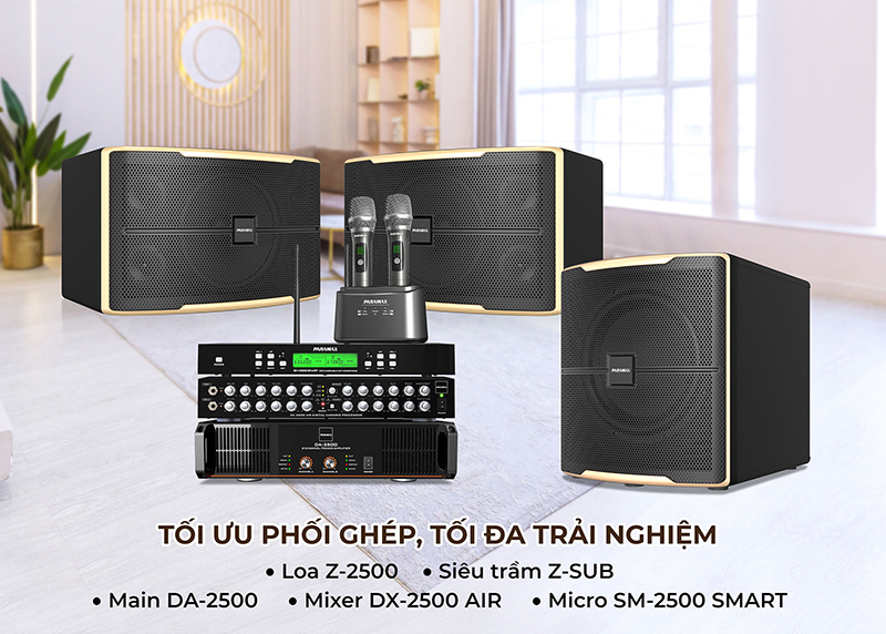 null giá của karaoke Paramax Z-2500