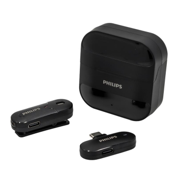 Bộ micro không dây cài áo Philips (1 Receiver + 1 Mic)