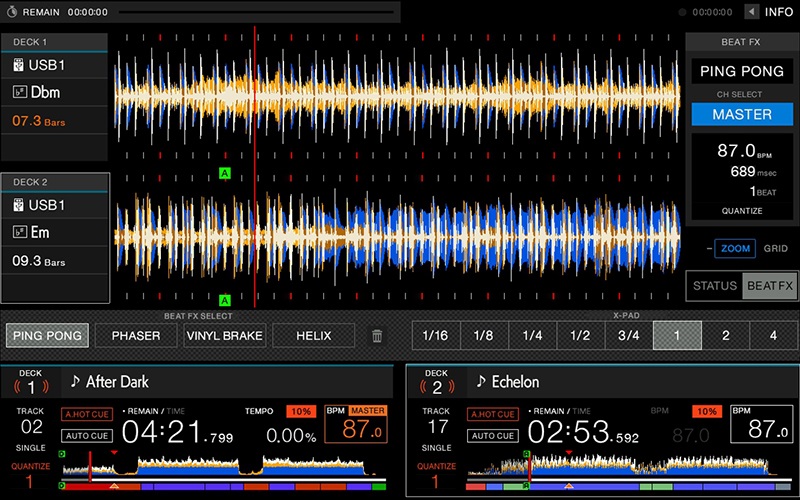 Bàn DJ Pioneer XDJ-RX3 cho âm thanh chất lượng cao
