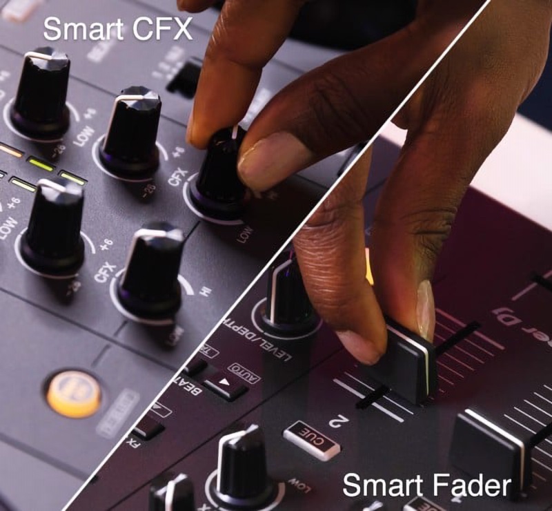 Tích hợp Smart CFX, Smart Fader hoàn toàn mới và đơn giản cho Beginner