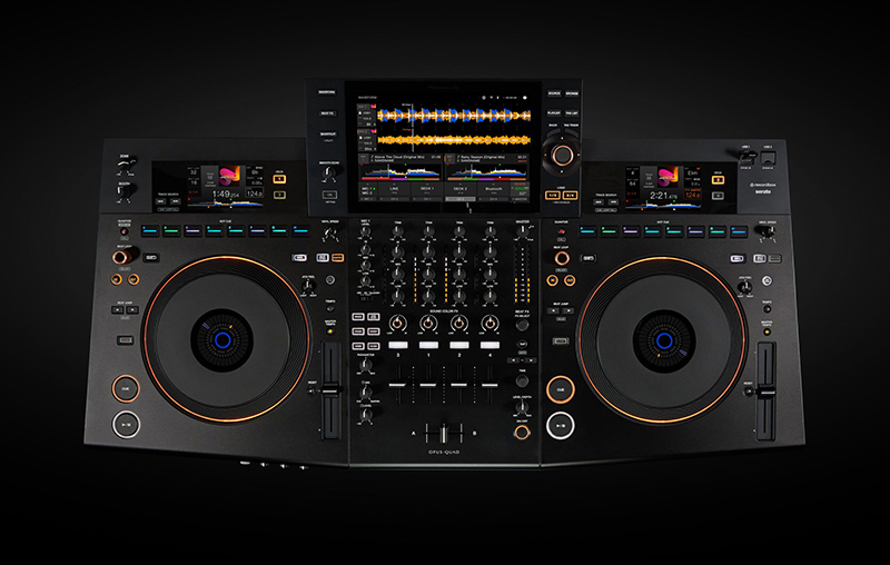 null thiết kế của bàn dj Pioneer XDJ Opus - Quad