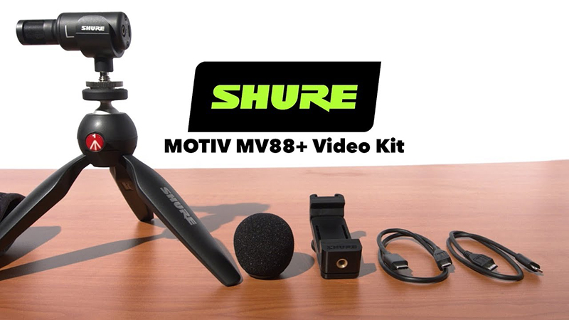 thiết kế của Shure MV88+ Video Kit