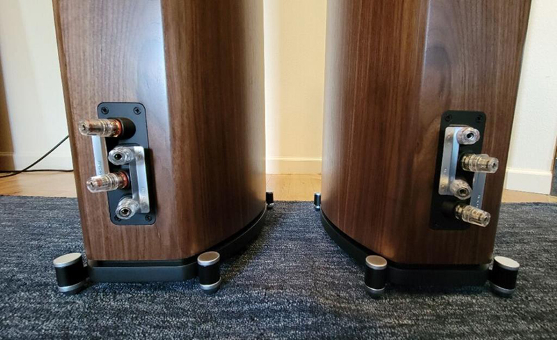 kết nối của Loa Wharfedale Evo 4.4