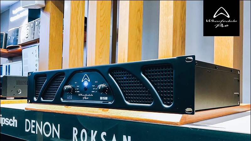 Đẩy công suất Wharfedale Pro XR 1500 thiết kế