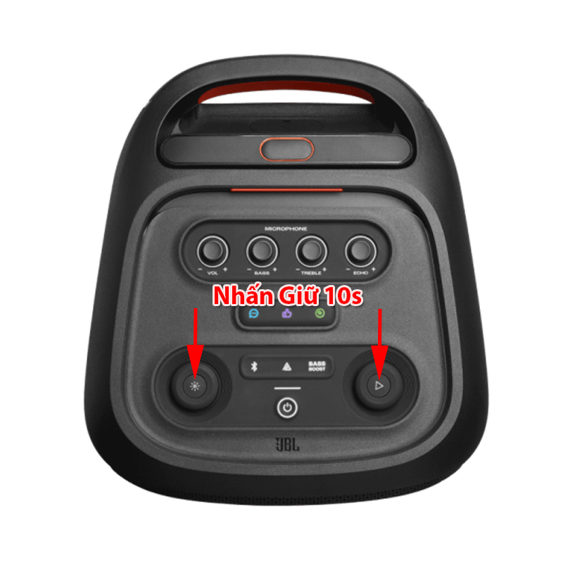 reset jbl partybox stage 320