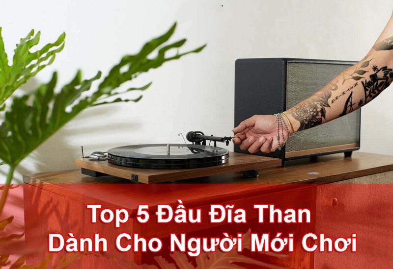 Top 5 mẫu đầu đĩa than dành cho người mới chơi