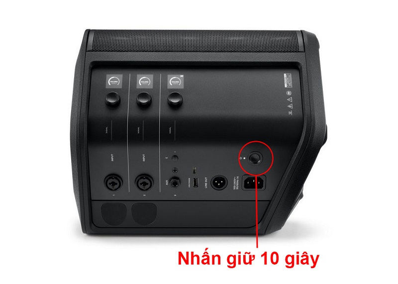 Hướng dẫn cách reset loa Bose S1 Pro Plus