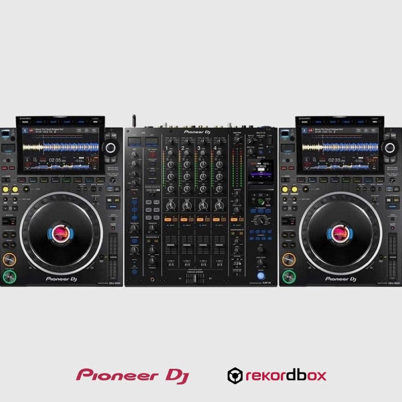 Bộ phối ghép DJ chuyên nghiệp CDJ-3000 và DJM-A9