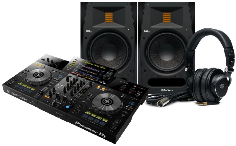 Combo kiểm âm bàn DJ Pioneer XDJ-RR + loa R65 V2 + tai nghe HD9