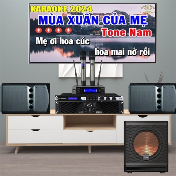 Dàn karaoke WPJ01 (loa Wharfedale Pro 5090 + sub Paramax SUB-A30 + đẩy Wharfedale CPD 2600 + Vang JBL KX180A + Micro JBL VM200)
