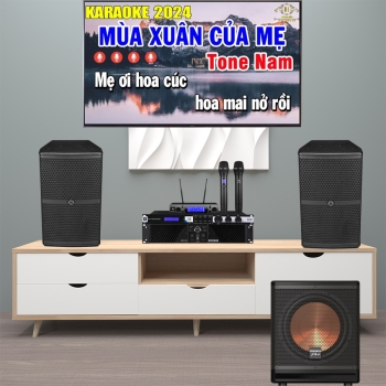 Dàn karaoke WPJ02 (Wharfedale WH12 NEO + Paramax SUB-A30 + Wharfedale CPD 2600 + vang JBL KX180A + micro JBL VM300)