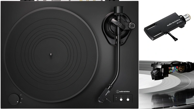 AT-LP8X sở hữu thiết kế tinh tế với thân máy màu đen bóng, toát lên vẻ sang trọng và hiện đại