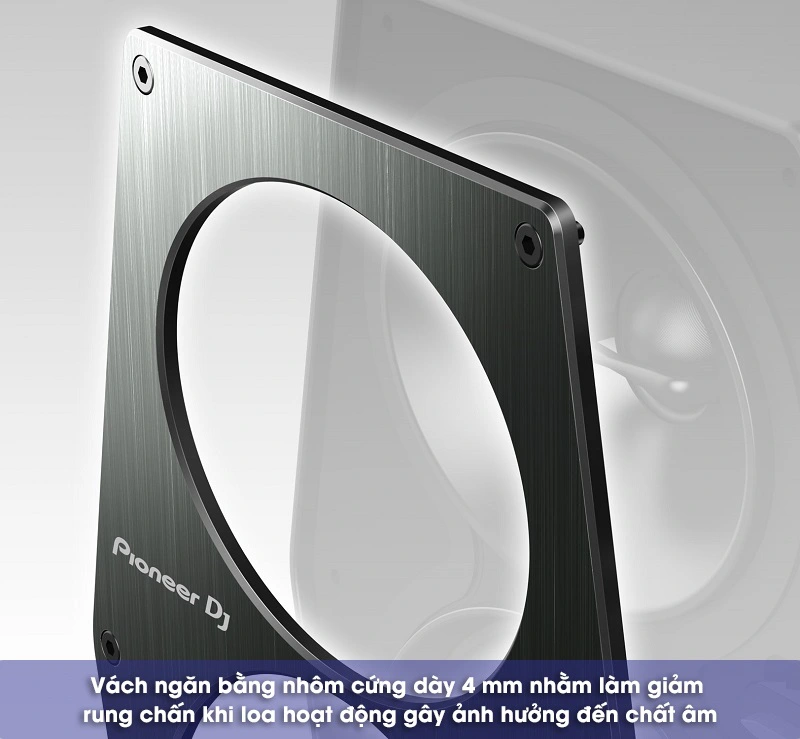 vách ngăn giảm rung động cho loa